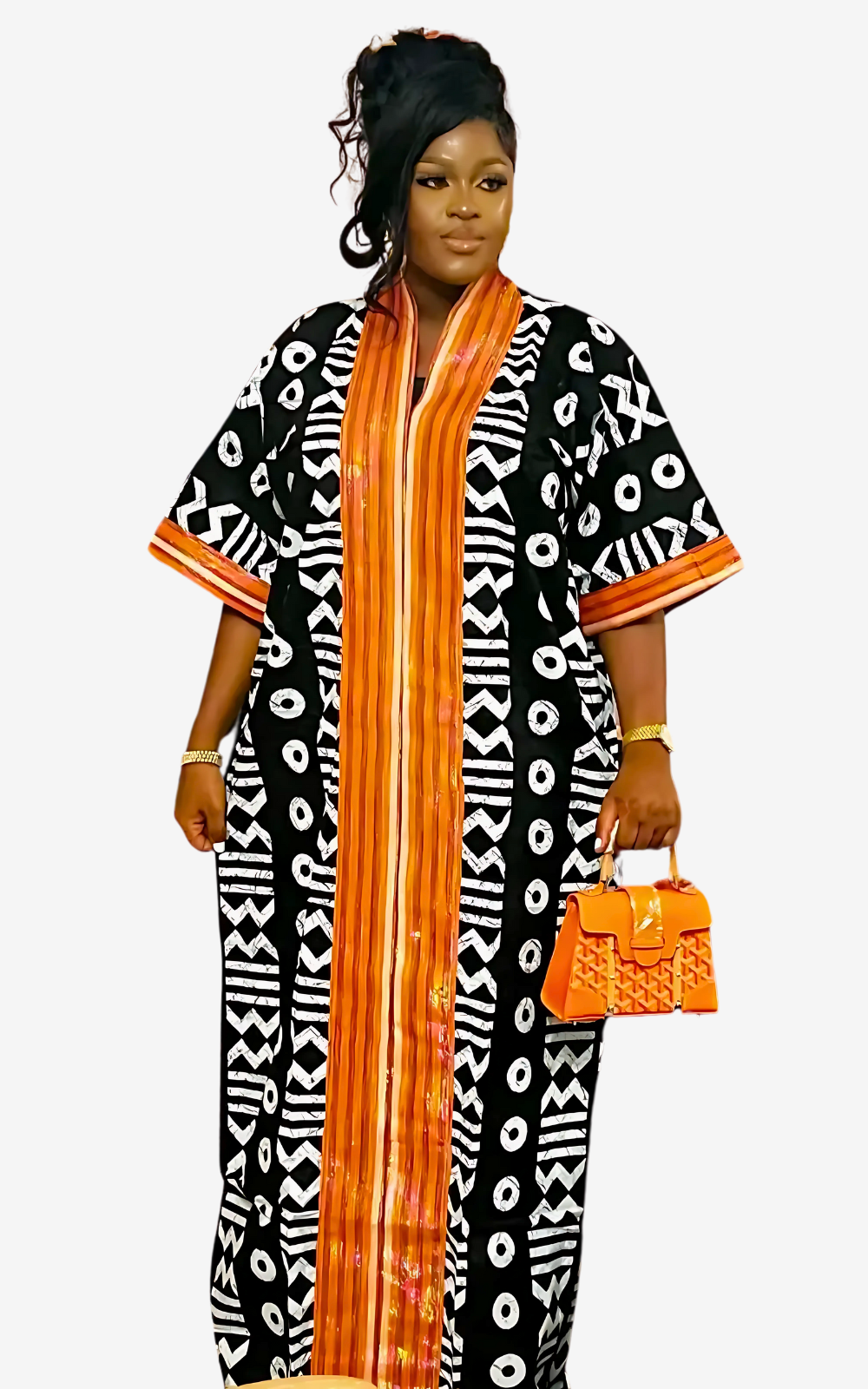 Robe Boubou Africaine Ankara