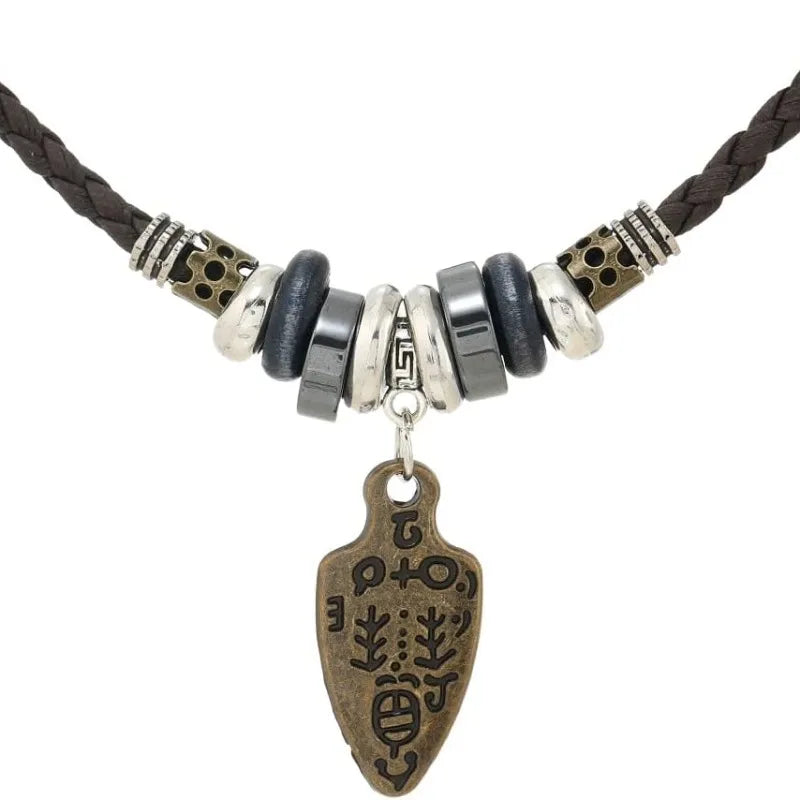 Collier Fantaisie Africain Vintage, élégant Et Intemporel
