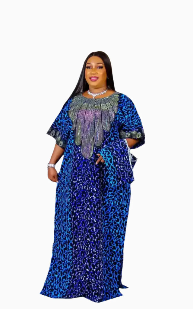 Boubou Africain Femme Moderne – Afro Élégance