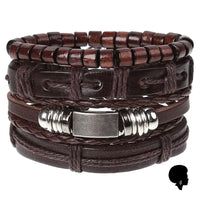 Bracelet Africain Homme Cuir