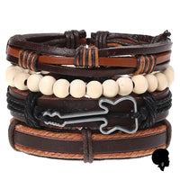 Bracelet Africain Homme Cuir