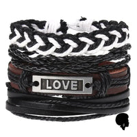 Bracelet Africain Homme Cuir