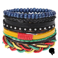 Bracelet Africain Homme Cuir