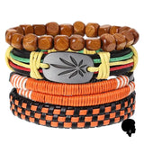 Bracelet Africain Homme Cuir