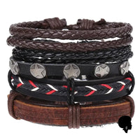 Bracelet Africain Homme Cuir