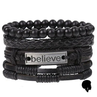 Bracelet Africain Homme Cuir