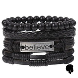 Bracelet Africain Homme Cuir