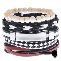 Bracelet Africain Homme Cuir