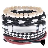 Bracelet Africain Homme Cuir