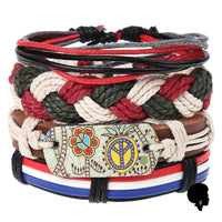 Bracelet Africain Homme Cuir