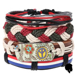 Bracelet Africain Homme Cuir