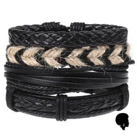 Bracelet Africain Homme Cuir