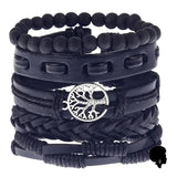 Bracelet Africain Homme Cuir