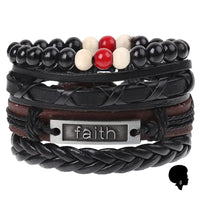 Bracelet Africain Homme Cuir