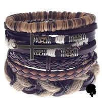 Bracelet Africain Homme Cuir