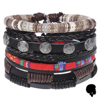 Bracelet Africain Homme Cuir