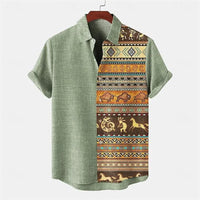 Chemise Africaine Homme en Lin