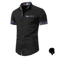 Chemise Africaine Homme Manche Courte