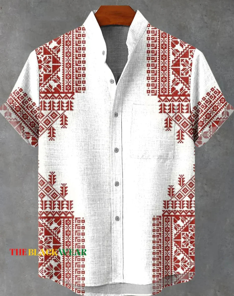chemise pagne homme manche courte