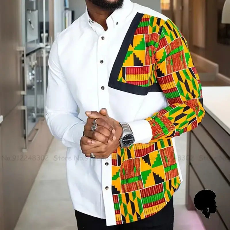 Modele boubou fashion homme pagne