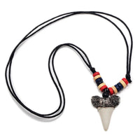 Collier Africain Dent De Requin Imitation