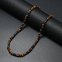 Collier Africain Œil de Tigre