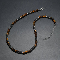 Collier Africain Œil de Tigre