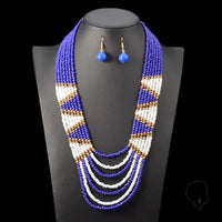 Collier de Perles Africain