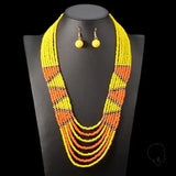 Collier de Perles Africain