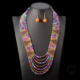 Collier de Perles Africain