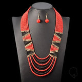 Collier de Perles Africain