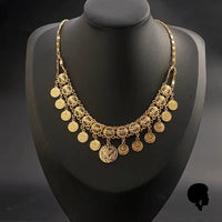 Collier en Pièces de Monnaie Africain