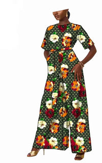 Combinaison Imprimé Wax