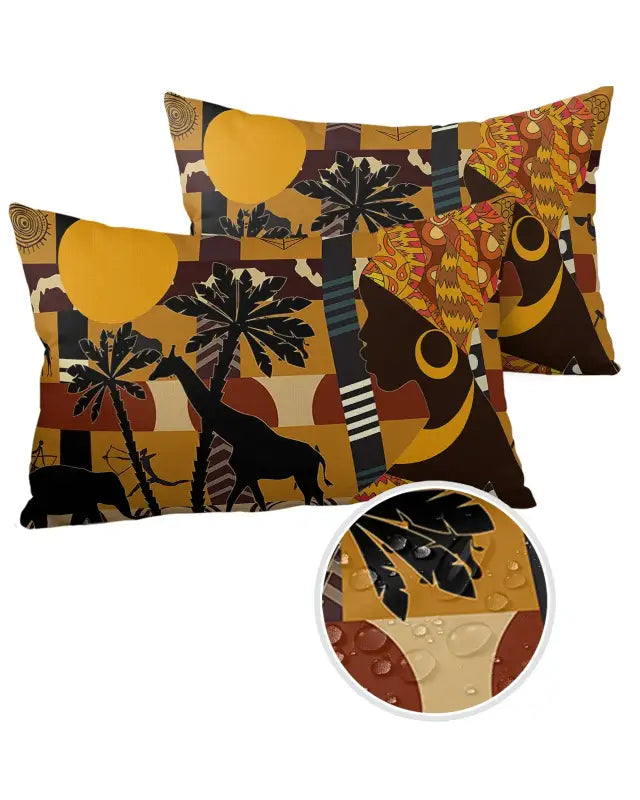 Coussin Tissu Africain main image 0