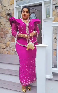 Ensemble Femme Africaine Moderne