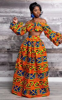 Ensemble Pagne Africain Femme