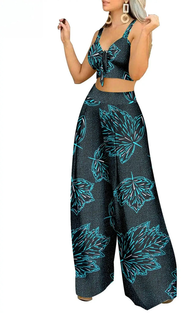 Ensemble Pantalon Africain Femme – Afro Élégance