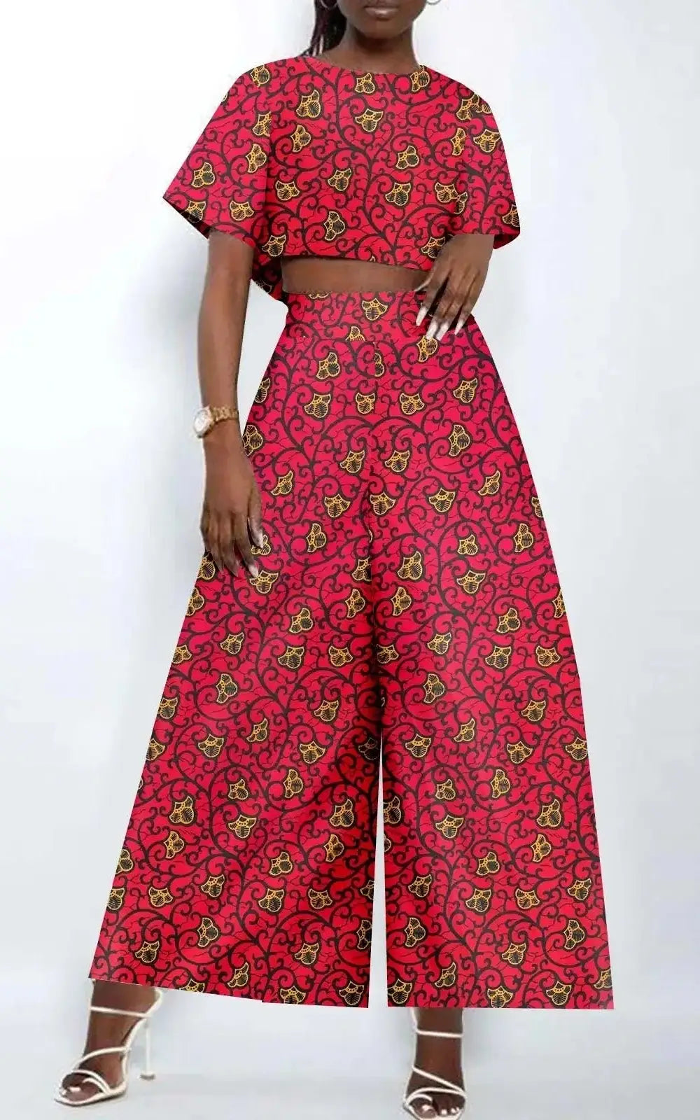 Ensemble Pantalon Africain Pour Femme Afro Elegance