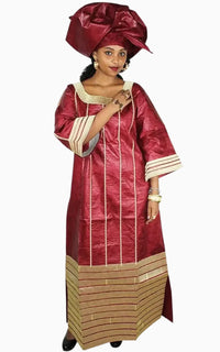 Femme Boubou Africain