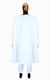Grand Boubou Bazin Homme Blanc