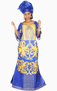 Grand Boubou Bazin Riche Femme