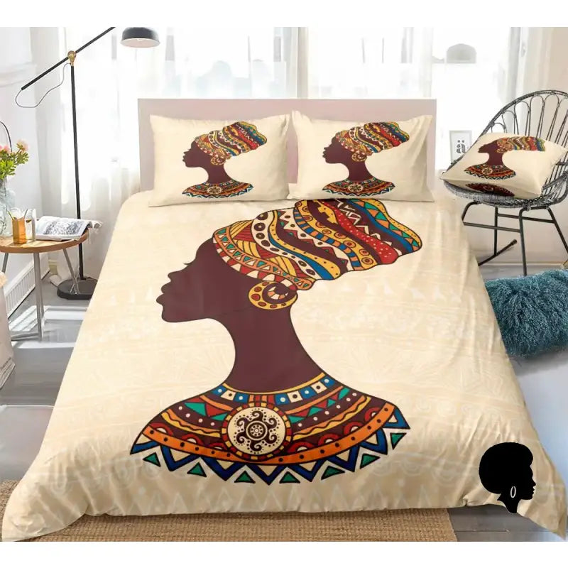 Housse De Couette Style Africain – Afro Élégance