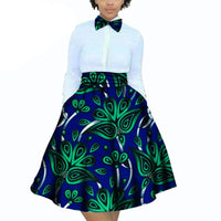 Jupe Africaine avec Nœud papillon