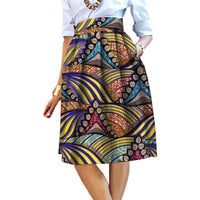Jupe Courte Tissu Africain