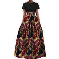 Jupe en Tissu Africain