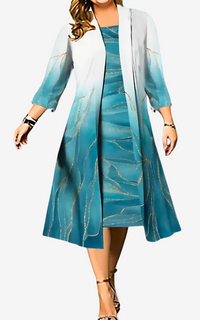 Manteau Robe Africaine 2 pièces