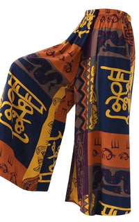 Pantalon Fluide Femme Style Africain