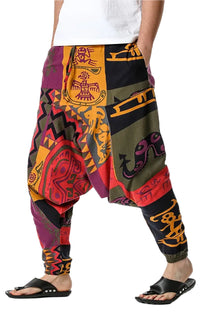 Pantalon Motif Africain Homme
