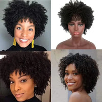 Perruque Afro Cheveux Humain
