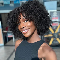 Perruque Afro Cheveux Humain